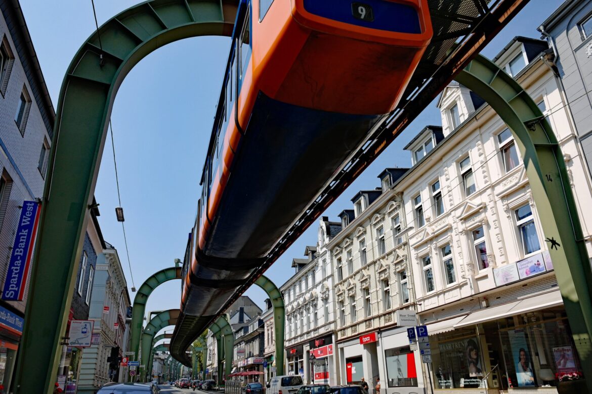 wuppertal, schwebebahn, viaduct