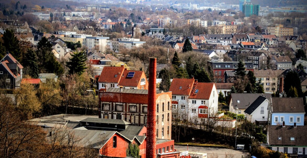 wuppertal, panorama, city