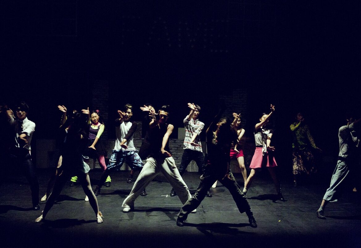 dance, character, theater stage