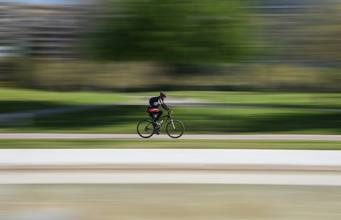 race, cyclist, speed