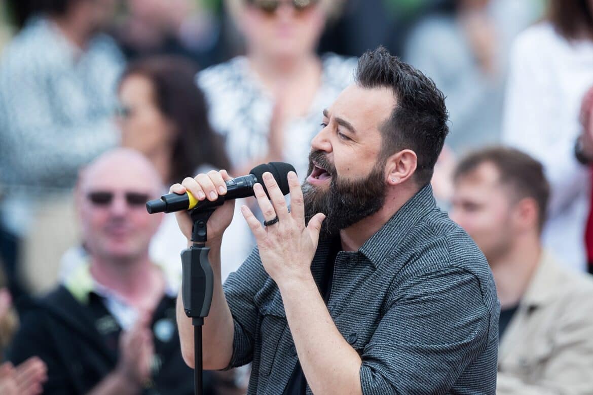 Laith Al-Deen im ZDF-Fernsehgarten