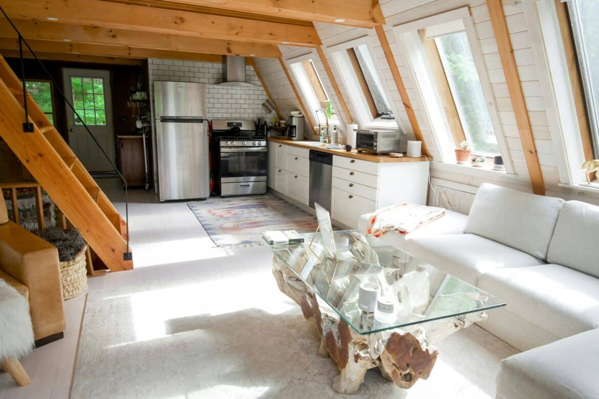 Living room interior design.