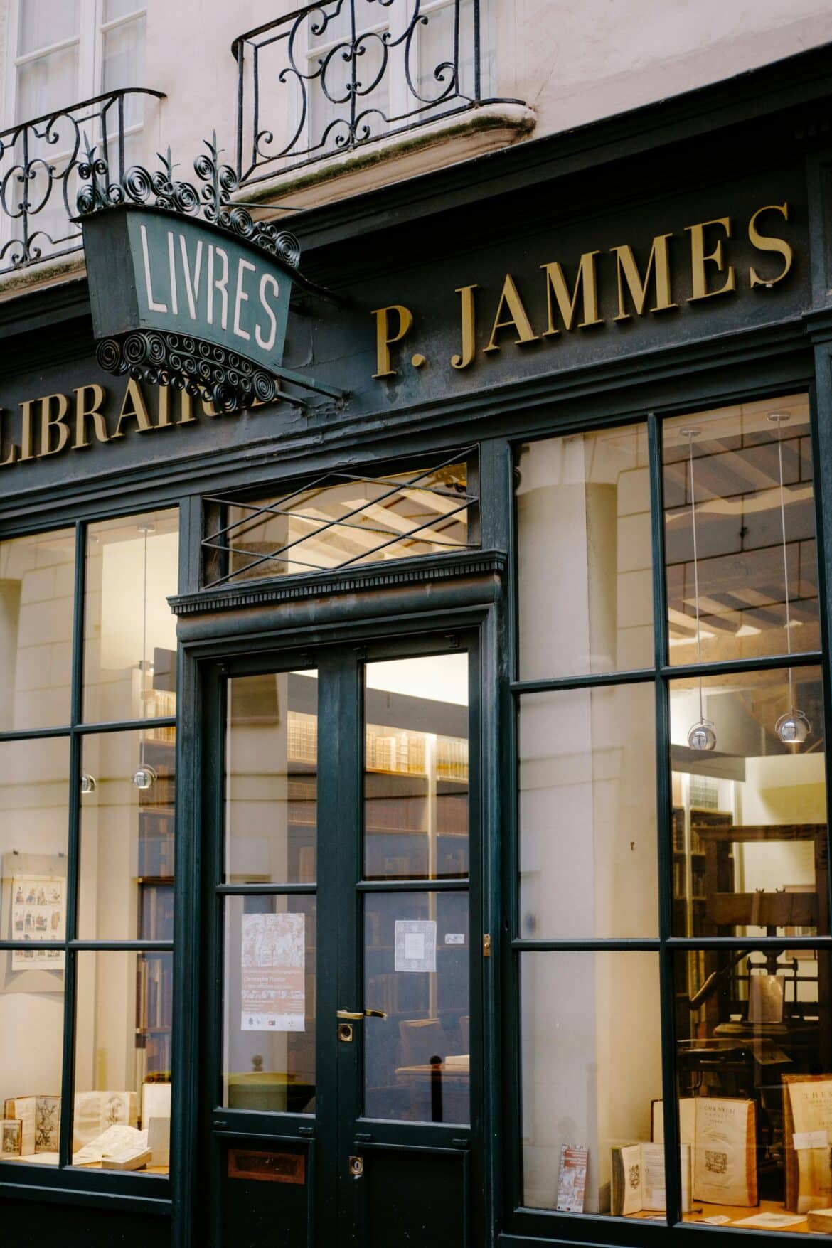 Bookshop in old town
